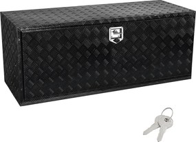 Skrzynka Narzędziowa SucceBuy Aluminiowa Skrzynka Narzędziowa 152.4 x 60.96 x 60.96 cm do Podwozia Ciężarówki