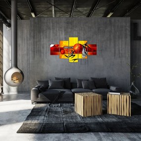 Obraz - Malarstwo ludzkości (125x70 cm)