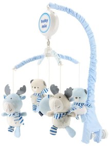 Karuzela Baby Mix nad łóżeczkiem Łoś i pluszowemisie