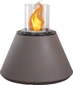 STROMBOLI Kominek bioetanolowy Tortora, wolnostojący palenisko do wewnątrz i na zewnątrz, śr. 60 x wys. 56