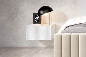 Zestaw szafek nocnych Nicole 46 cm wiszących - biały