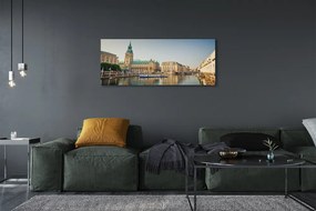 Obraz drukowany na płótnie Portowa Katedra w Hamburgu