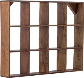 Wielopoziomowa półka z drewna z recyklingu w naturalnym kolorze 53 cm Tilo – Bloomingville