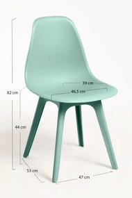 Zestaw 4 Krzese Kelen Suprym