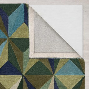 Niebieski wełniany dywan 120x170 cm Reverie – Flair Rugs