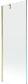 Mexen Next parawan nawannowy 1-skrzydłowy 70 x 150 cm, transparent, złoty szczotkowany - 895-070-000-00-00-55