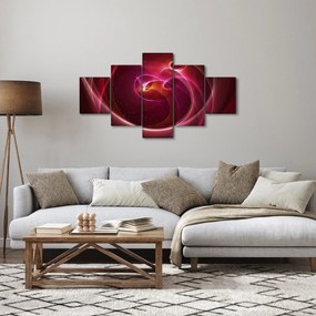 Obraz - jasne linie (125x70 cm)