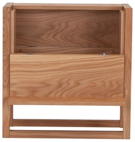 Barek z drewna dębowego w naturalnym kolorze 59x60 cm Woodman NewEst