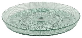 Zielony szklany półmisek ø 30 cm Kusintha – Bitz