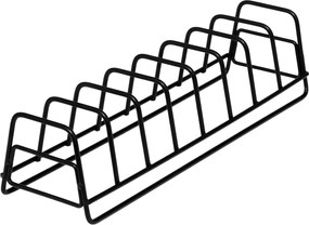 Silikonowa mata do suszenia naczyń ze stojakiem na talerze, 43,5 x 33 x 8,5 cm