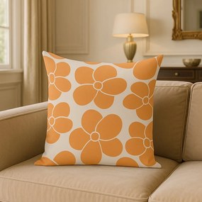 Poszewka na poduszkę 43x43 cm Orange Meadow – Mila Home