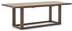 Stół z litego drewna tekowego 100x220 cm Sashi – Kave Home