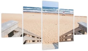 Obraz - Plaża (125x70 cm)