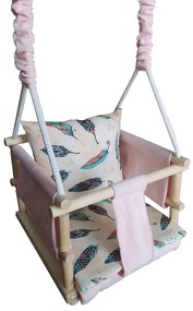 Dziecięca huśtawka rosnąca 6 wzorów L2-H69