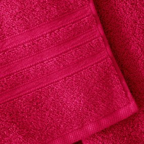 Ciemnoróżowe bawełniane ręczniki zestaw 6 szt. frotte Zero Twist – Catherine Lansfield