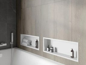 Mexen X-Wall-R półka wnękowa z kołnierzem 60 x 20 cm, biała - 1920602010