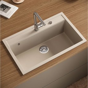 Zlewozmywak beżowy 80x51x20 sydney