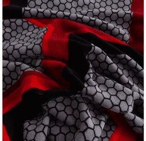 PrzytulneMieszkanie.pl PrzytulneMieszkanie.pl Pościel z mikropluszu ZORINO szara Rozmiar pościeli: 70 x 80 cm | 140 x 200 cm