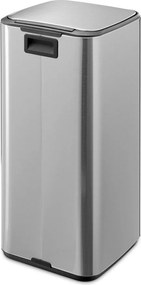 Stalowy kosz na śmieci z pedałem w kolorze matowego srebra 30 l Bo – Brabantia