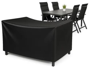 Czasza parasola ochronny na stół 150x90 cm + 4 krzesła Miami