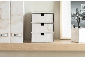Kartonowy organizer z szufladką Ingrid Paper Laminate – Bigso