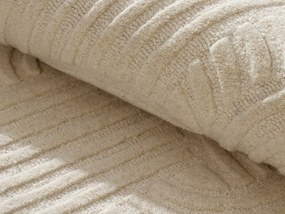 Dywan tuftowany 100% wełna - 160 x 230 cm - Beżowy - 2200g/m² - ARANEL