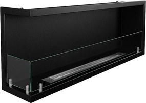 Biokominek narożny do zabudowy, biokominek narożny 120x45 SUTRI 120 SX