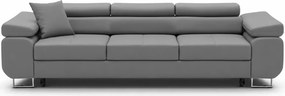 Kanapa Stilo z funkcją spania – nowoczesna sofa tapicerowana tkaniną Kronos, komfortowe siedzisko, automat delfin