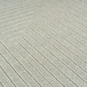 Dywan uniwersalny Nova 3D Geometria oliwkowy 120 cm x 170 cm
