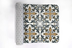 Dywanik łazienkowy antypoślizgowy Dywanik łazienkowy antypoślizgowy Wzory Geometryczne