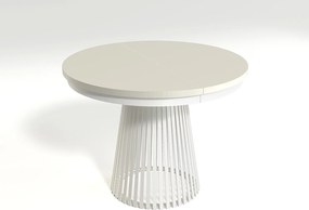 MINIO go for it, Stół rozkładany GORI w kolorze kaszmir /biały