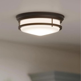 Hinkley HK-HADLEY-F-OZ-Łazienka. lampa sufitowa HADLEY 3xE27/40W/230V IP44 brąz