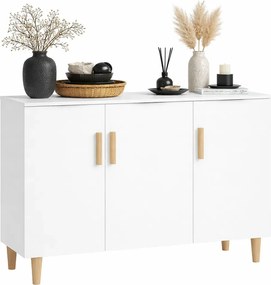 Biała skandynawska komoda na nóżkach Z1-F90