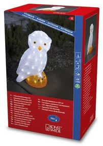 Świąteczna dekoracja zewnętrzna Sowa, 56 LED