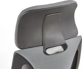 Obrotowe krzesło gabinetowe z zagłówkiem Valdez