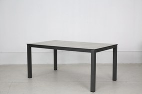 Doppler PICASO - ogrodowy stół aluminiowy 160 x 90 cm, naturalny