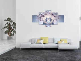 Obraz - Diamentowe serce (125x70 cm)