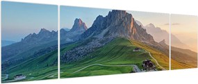 Obraz - Dolomity (170x50 cm)