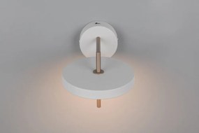 Kinkiet LED z elastyczną konstrukcją/ze ściemniaczem w kolorze kości słoniowej ø 20 cm Keaton – Trio