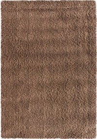 Dywan shaggy Best jednokolorowy cappuccino 100 cm x 200 cm