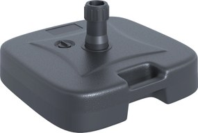 Outsunny Podstawa Do Parasola Ogrodowego Wypełniana Do 30kg Czarna Stabilna i Trwała Idealna Do Ogrodu | Aosom PL