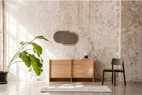 Komoda w dekorze dębu w naturalnym kolorze 146x76x51 cm Hido – noo.ma