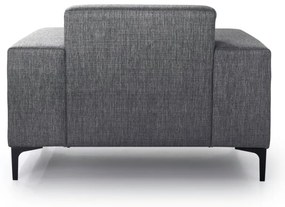 Antracytowy fotel Scandic Diva