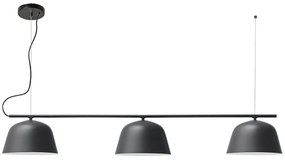 LAMPA SUFITOWA WISZĄCA APP1478-3CP BLACK