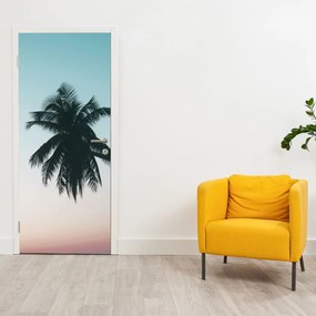 Fototapeta na drzwi - Palma na Bali (95x205cm)