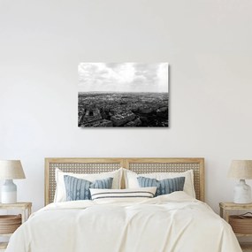 Obraz na szkle - Dachy domów w Paryżu (70x50 cm)