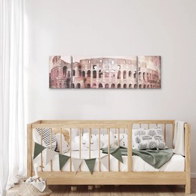 Obraz - Vintage pocztówka miasta N⁰2 (170x50 cm)
