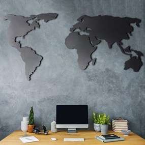 Mapa ścienna 120x60 cm Silhouette – Bystag