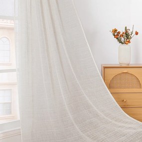 Kremowa zasłona 140x250 cm Drimar – Restilo