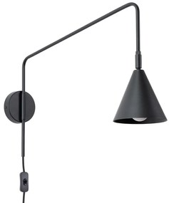 Kinkiet NOX czarny SOLLUX  LIGHTING